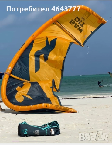 Kite / кайт F-One Bandit 2021 (14 кв.м), снимка 2 - Водни спортове - 52378911