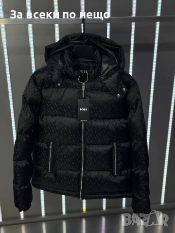 Hugo Boss Мъжко Черно Зимно Яке Хуго Бос Код A1073