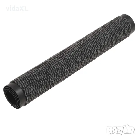 vidaXL Правоъгълна изтривалка, усукани влакна, 120х180 см, антрацит, снимка 2 - Изтривалки - 56145983