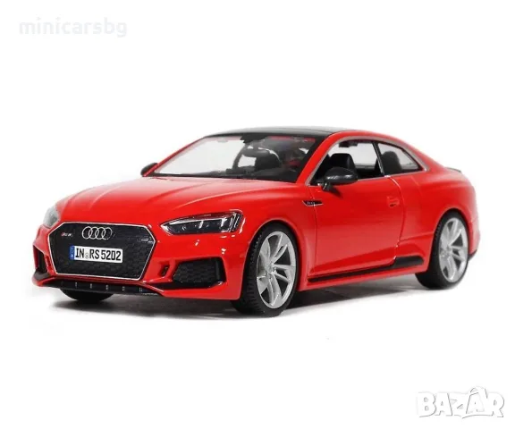 Метални колички: Audi RS 5 Coupé (B9) 2019 – 1:24