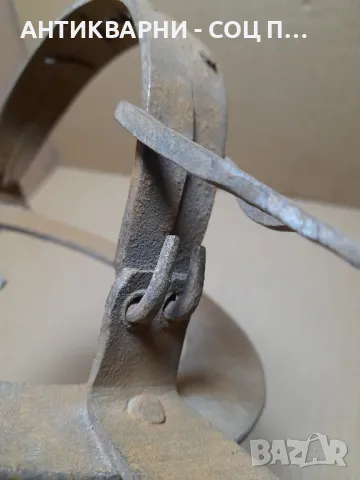 Соц Стар Ръчно Кован Капан Клюса За Животни., снимка 6 - Антикварни и старинни предмети - 48744586