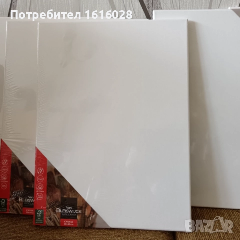 VAN BLEISWIJCK - Комплект от 2 броя Платна за рисуване.