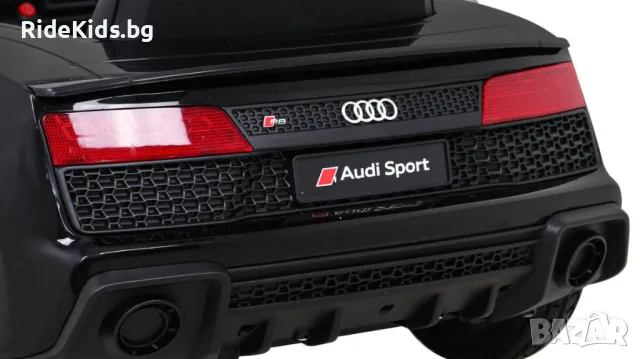 Audi R8 LIFT 12V – Детска акумулаторна кола, Черна, EVA гуми, снимка 12 - Детски велосипеди, триколки и коли - 50422067