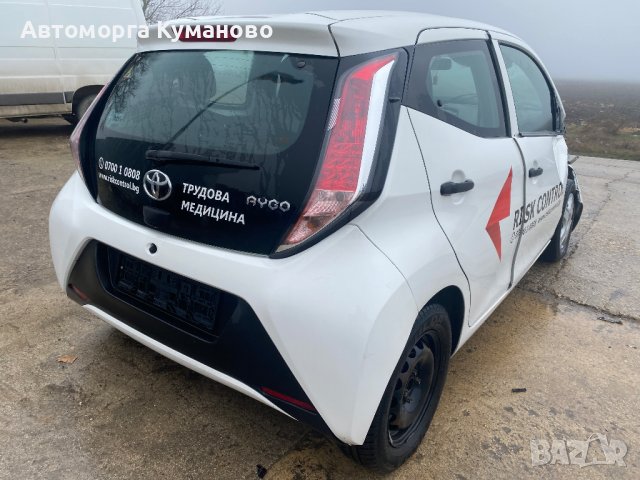 Toyota Aygo 1.0i, 2015, 69 ph., 5sp., engine 1KR, 140 000 km., euro 6B, Тойота Айго 1.0i, 2015 г., 6, снимка 6 - Автомобили и джипове - 39644832