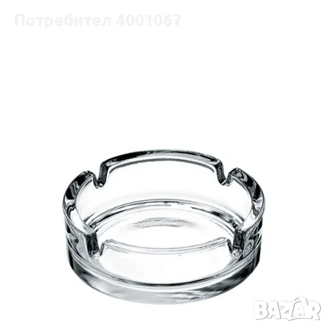стъклен пепелник, снимка 1