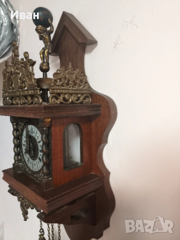 холандски стенен часовник, снимка 5 - Стенни часовници - 52343003