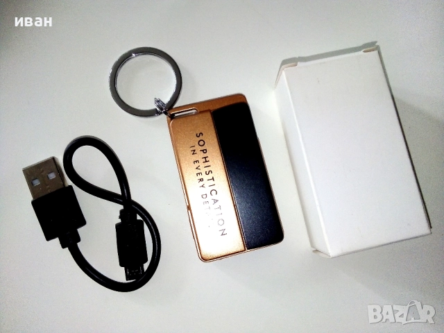 Електрическа запалка с фенерче,нови 3бр.