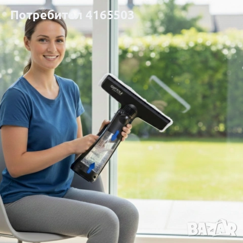 Прахосмукачка за прозорци OSSTOOLS 3 в 1 – Безжично почистване без капки и мокри следи, снимка 2 - Прахосмукачки - 53240124