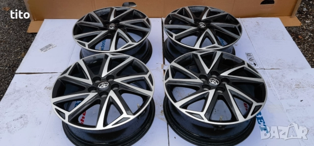 Оригинални 5 100 16 цола Тойота /Toyota, снимка 3 - Гуми и джанти - 52921170
