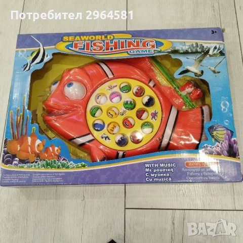 Играчка Риболовен комплект с 15 аксесоара, снимка 2 - Електрически играчки - 44274290