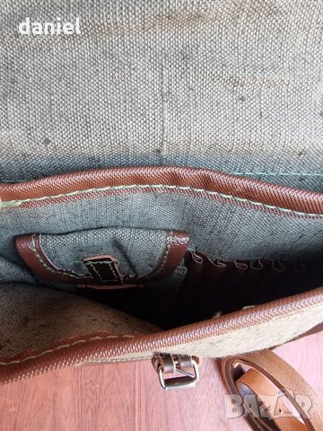 Често Нова военни командирска чанта-брезент и кожа,30/22/8 см, снимка 3 - Оборудване и аксесоари за оръжия - 34160528