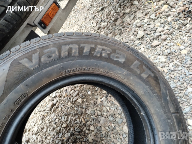 4бр.летни гуми HANKOOK 185 80 14C DOT18 цена за брой, снимка 6 - Гуми и джанти - 52427792