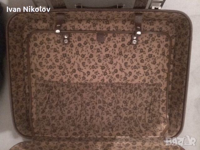 Класически кожен куфар , снимка 5 - Куфари - 41462922