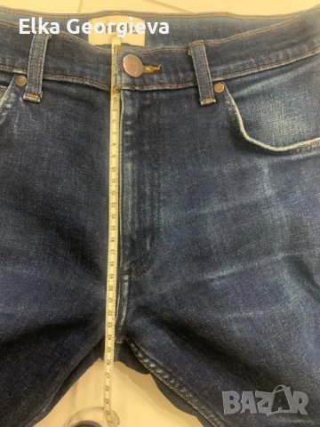 Оригинални мъжки дънки Wrangler,размер 30,дължина 32, снимка 7 - Дънки - 51240555