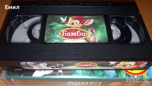 Видеокасета " Бамби", снимка 5 - Анимации - 50369856