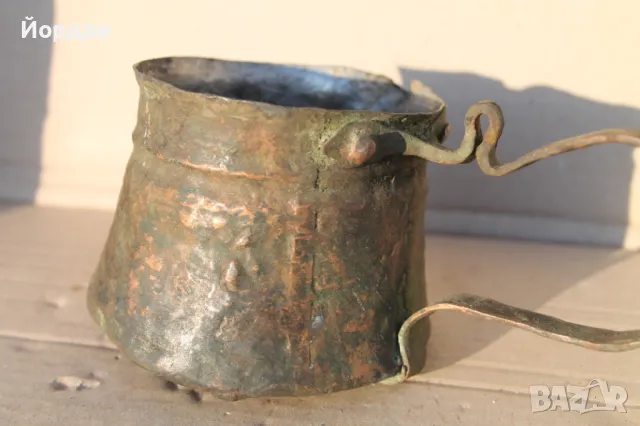 Медно канче за чешма, снимка 6 - Антикварни и старинни предмети - 48868788