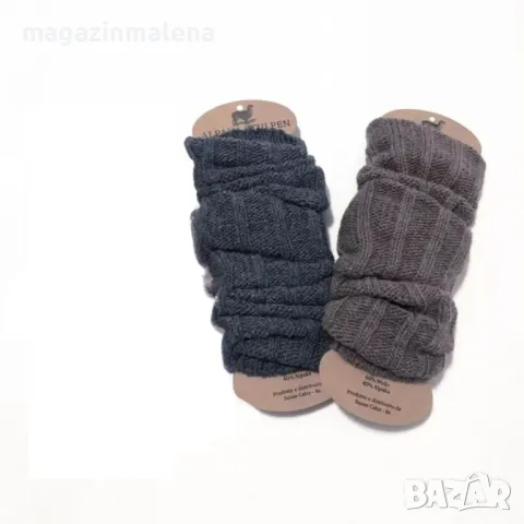 9 цвята италиански плетени вълнени калци от глезени до колена вълнени гети вълнени калцуни, снимка 2 - Дамски чорапи - 27358490