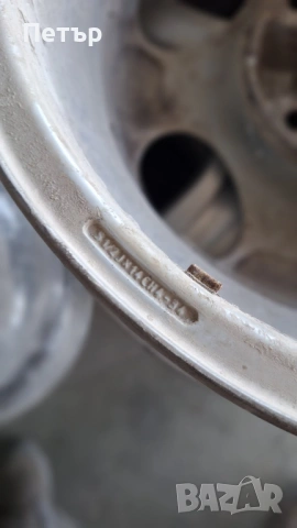 ОРИГИНАЛНИ АЛУМИНИЕВИ ДЖАНТИ ЗА ПЕЖО 4Х108Х65-14цола, снимка 6 - Гуми и джанти - 53833102