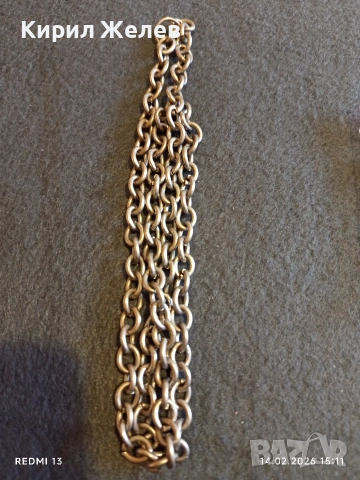 Класически дизаин колие от неръждаема стомана стил и елегантност 51271, снимка 5 - Колиета, медальони, синджири - 53475935