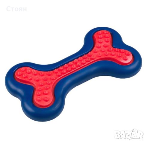 Играчка за кучета Bone Blue Red 6.5x12cm