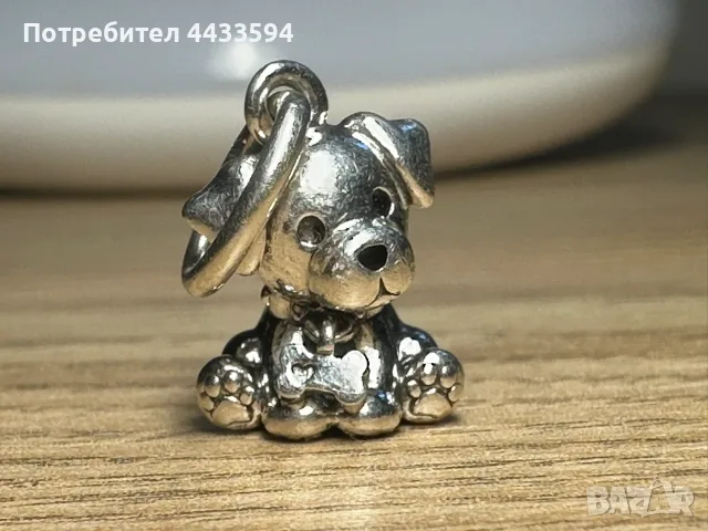 Сребърна висулка Пандора , снимка 2 - Колиета, медальони, синджири - 55731913