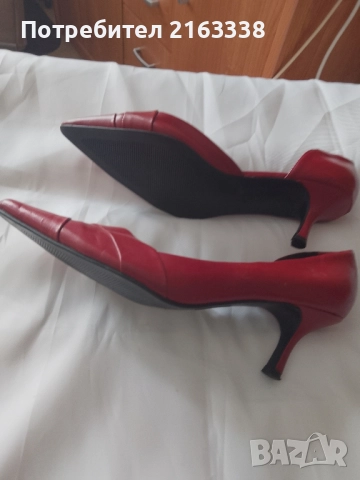 Червени обувки GRACELAND н.40, снимка 3 - Дамски обувки на ток - 52027845