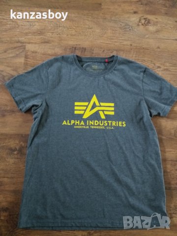 alpha industries - страхотна мъжка тениска , снимка 5 - Тениски - 41460011