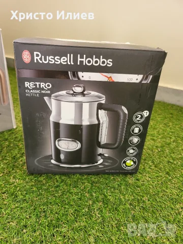 Електрическа кана за вода Russell Hobbs Retro Ribbon 2400W Ретро стил , снимка 7 - Кани - 56068319