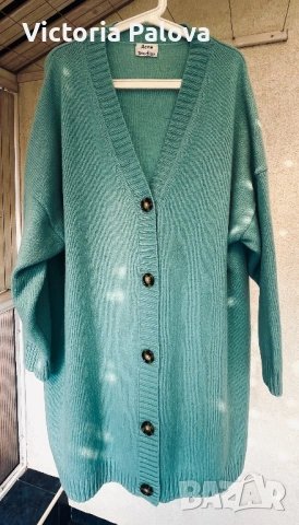 Acne Studios луксозен oversize вълнен кардиган – 100% wool, снимка 5 - Жилетки - 53764956