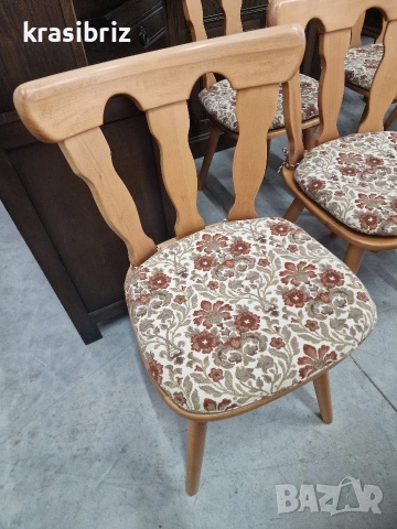 Масивни Трапезни Столове-10 броя-внос от Германия!ОБЯВЕНАТА ЦЕНА Е ЗА БРОЙ!, снимка 3 - Столове - 53563796