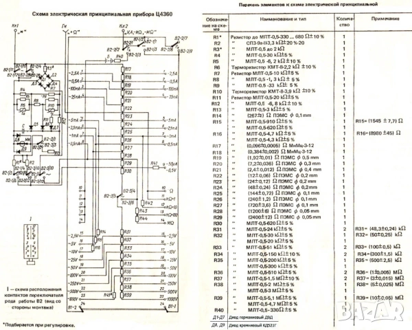 руски мултицет Ц4360, снимка 5 - Друга електроника - 51723729