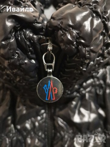 MONCLER "PEARL" Polyamide Black Quilted Down Jacket. , снимка 5 - Якета - 42718796