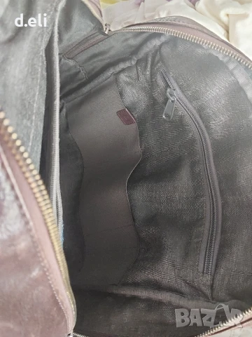 PIQUADRO Italy Original. Страхотна кожена раница, снимка 13 - Раници - 21372553