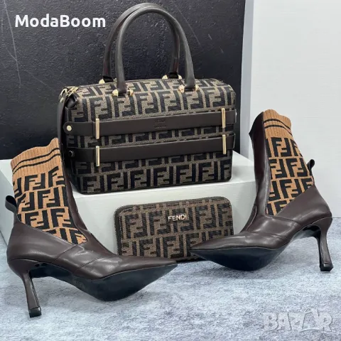 Fendi дамски комплекти, снимка 7 - Дамски елегантни обувки - 48180332