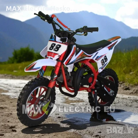 Детски Кросов Мотор MX Sport 50 кубика - Red