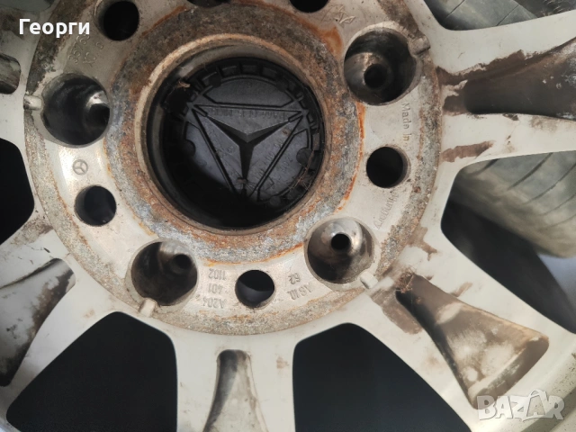 4бр.алуминиева джанта 16цола за Mercedes, снимка 9 - Гуми и джанти - 53690872