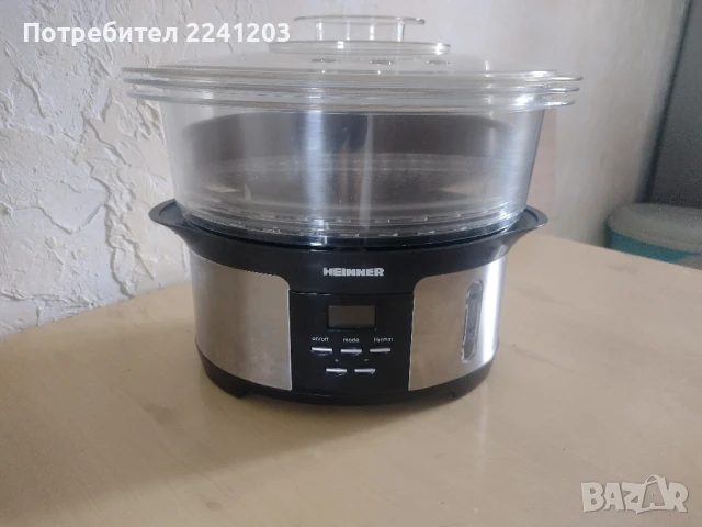 Уред за готвене на пара Heinner