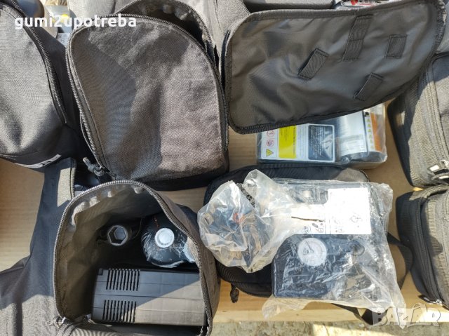 Мобилен Компресор Авариен Комплект с Пяна за Гуми Авто компресор, снимка 3 - Аксесоари и консумативи - 43911805