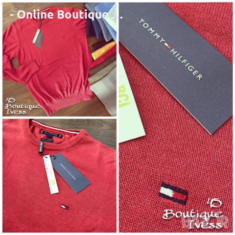 Tommy мъжки пуловер 11 цвята , снимка 6 - Пуловери - 34768297