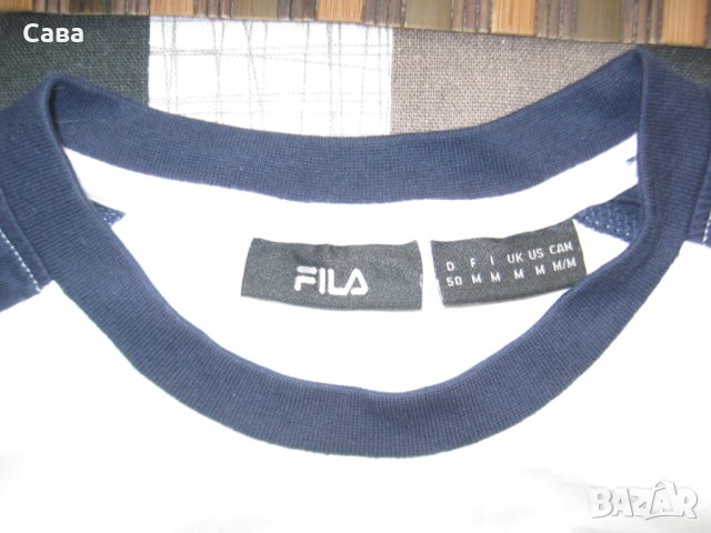 Тениска FILA  мъжка,М, снимка 1 - Спортни дрехи, екипи - 41591293