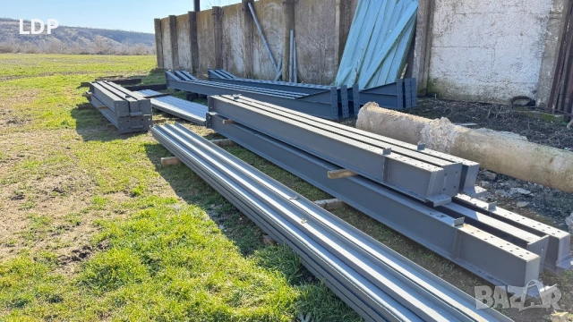 Метално хале-Ригел едноскат-216кв., снимка 3 - Селскостопанска техника - 53447192