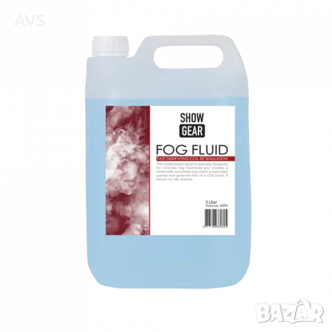 Течност CO2 за пушек машина Showtec smoke liquid fluid 5L, снимка 1