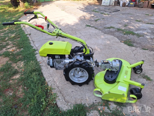 Мулчираща косачка мотоблок двуколка 10к.с. професионална, снимка 5 - Градинска техника - 51388302