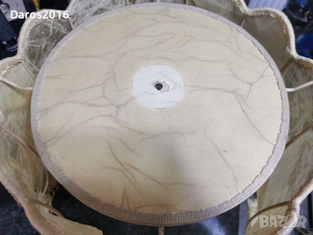 Стар абажур/свинска кожа за реставрация , снимка 6 - Антикварни и старинни предмети - 42532368