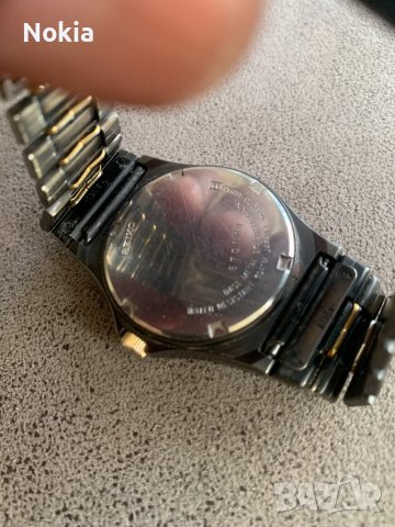 Vintage Seiko Quartz SQ100 #8123-6030 Day Date Gold Men's 36mm Wrist Watch, снимка 5 - Мъжки - 42029996