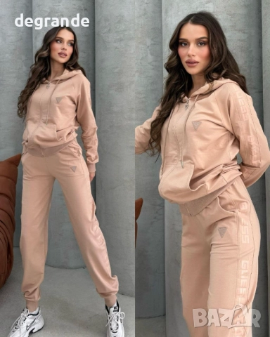 Дамски екипи Guess бял и бежав , снимка 2 - Спортни екипи - 51554505