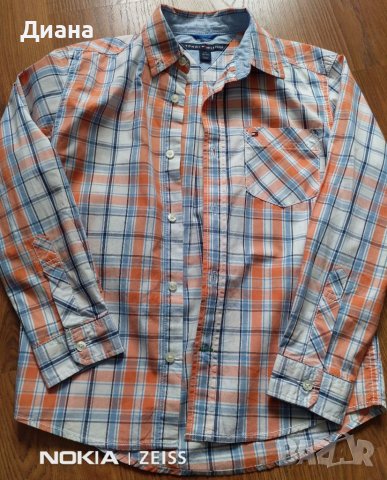 Детска Риза - "Tommy Hilfiger" - за момче 8-10год, снимка 3 - Детски ризи - 40226240