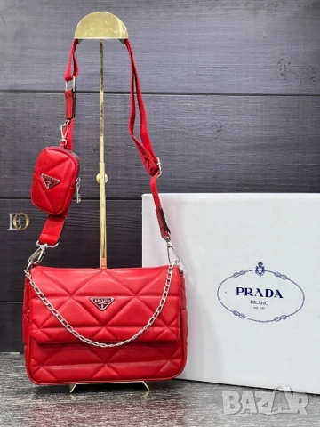 чанти НОВ МОДЕЛ PRADA🔥 : ➡️23см. Размери: ⬆️18 см. , снимка 6 - Чанти - 51459247