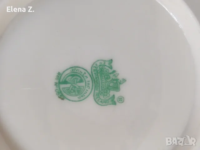 Троен сет за чай Belleek Ирландия - най-финия порцелан, снимка 14 - Чаши - 56137947