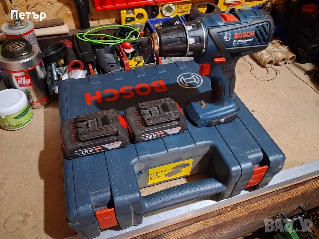 Винтоверт Bosch Gsr 18-2-li plus, снимка 5 - Винтоверти - 55883453